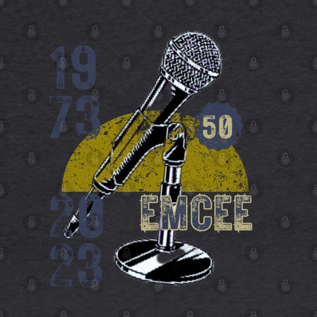 50 years in Hip Hop: Emcee by Veritè Kulture Vulture T-Shirts & Apparel